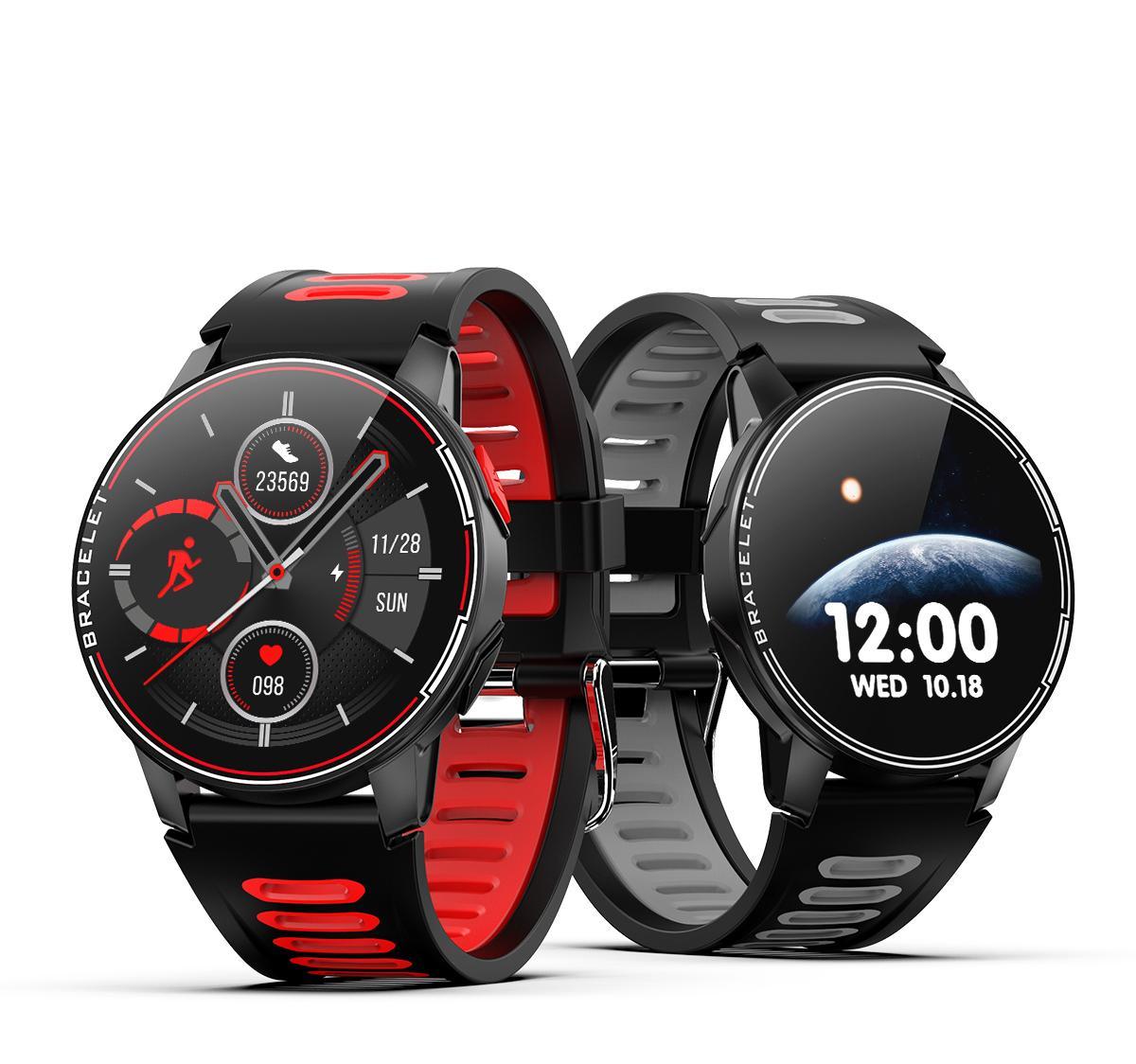 IP68 Waterproof Bluetooth Smartwatch Fitness Heart Rate Tracker
