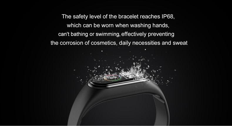 Smartwatch Heart Rate Blood Pressure Fitness Tracker Touchscreen Watch