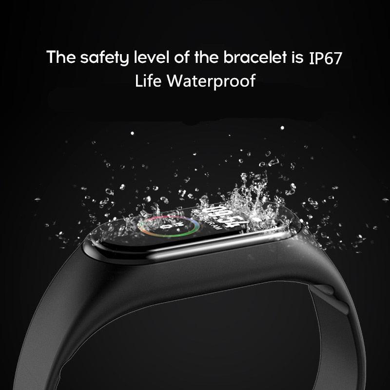 Smartwatch Heart Rate Blood Pressure Fitness Tracker Touchscreen Watch