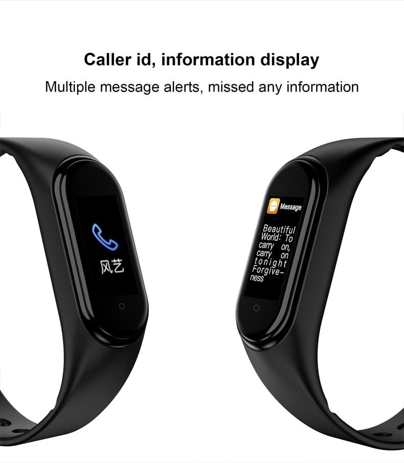 Smartwatch Heart Rate Blood Pressure Fitness Tracker Touchscreen Watch