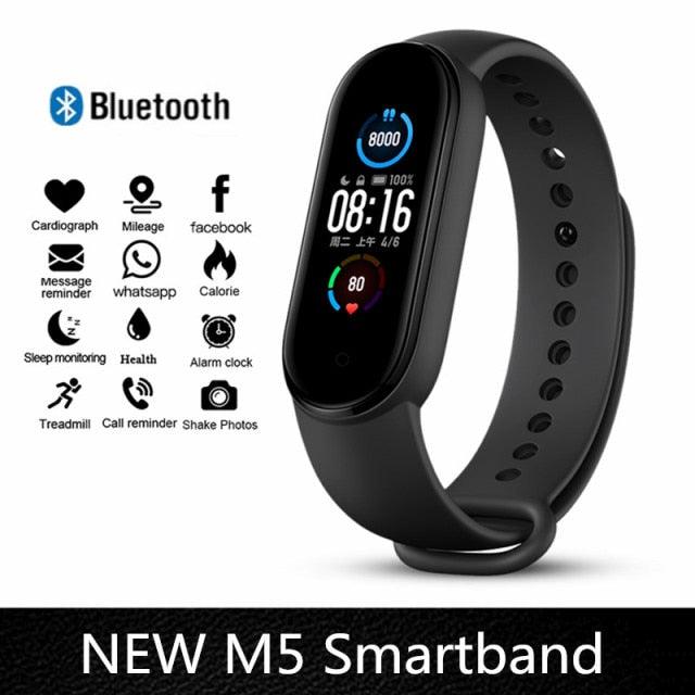 Smartwatch Heart Rate Blood Pressure Fitness Tracker Touchscreen Watch