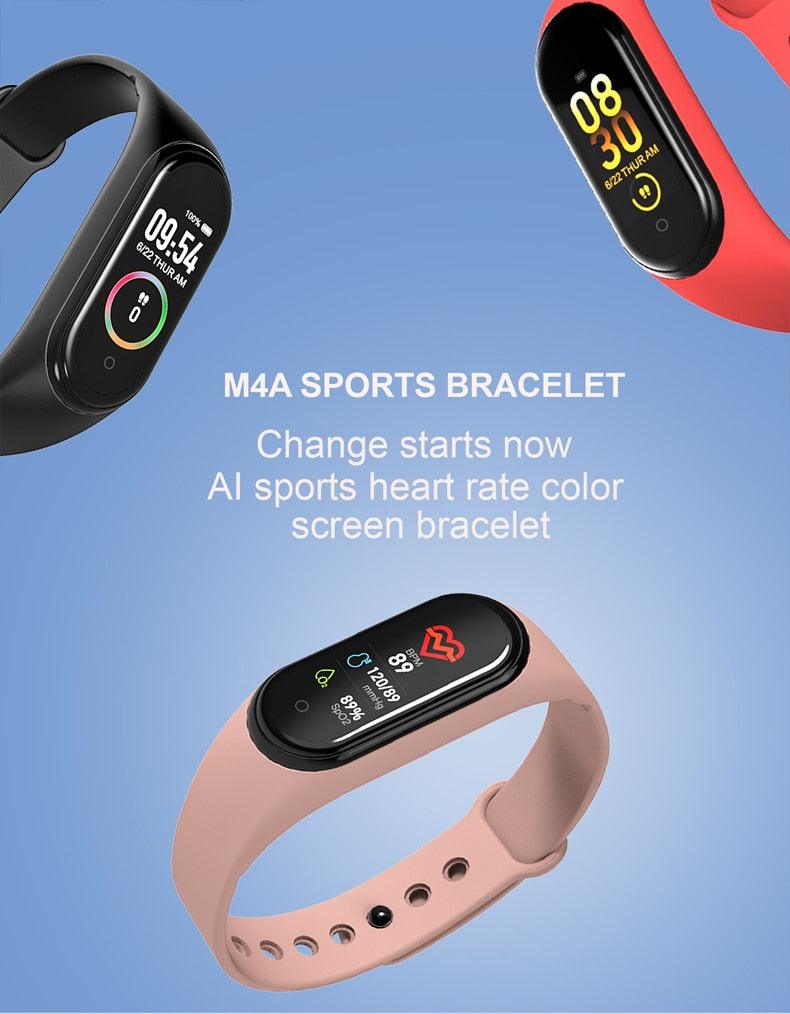 Smartwatch Heart Rate Blood Pressure Fitness Tracker Touchscreen Watch