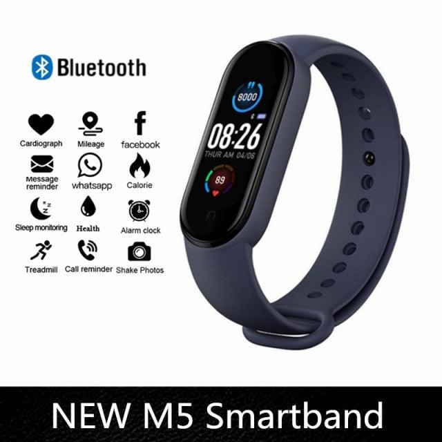 Smartwatch Heart Rate Blood Pressure Fitness Tracker Touchscreen Watch