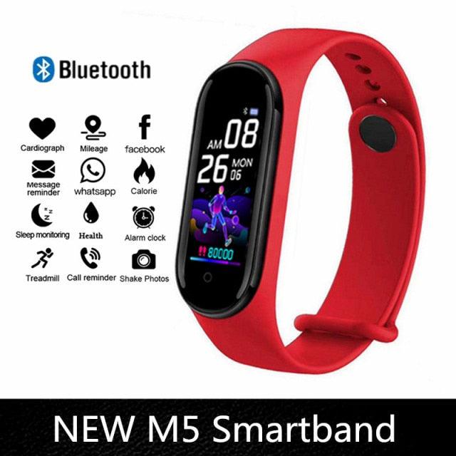Smartwatch Heart Rate Blood Pressure Fitness Tracker Touchscreen Watch