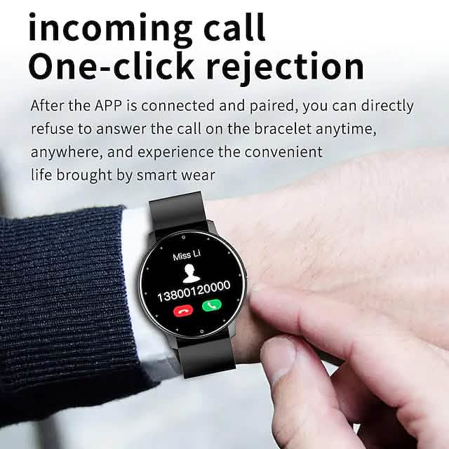 1.28 Inch Smartwatch Fitness Running Sports Watch Bluetooth