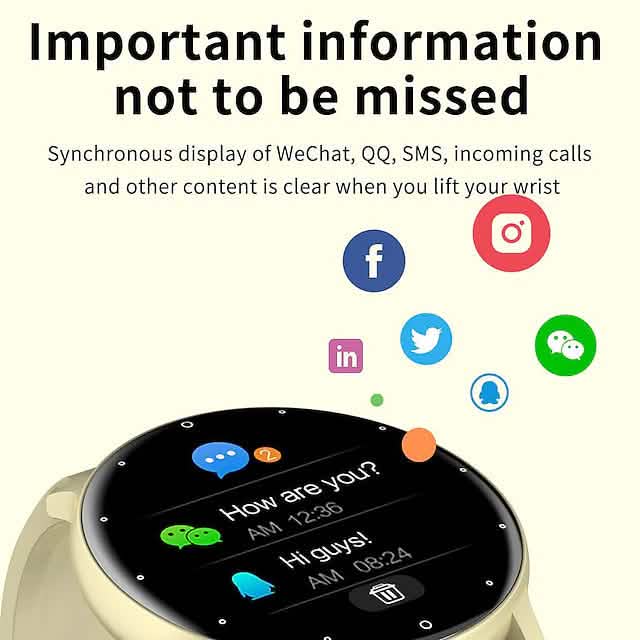 1.28 Inch Smartwatch Fitness Running Sports Watch Bluetooth