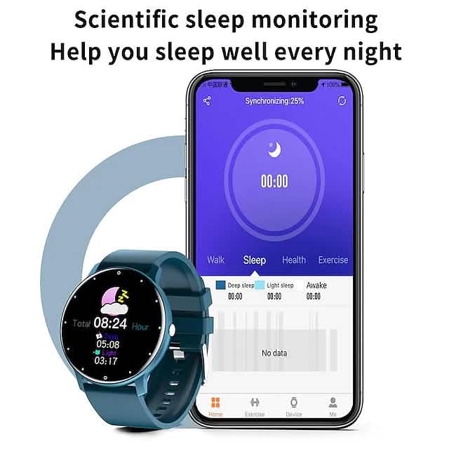 1.28 Inch Smartwatch Fitness Running Sports Watch Bluetooth